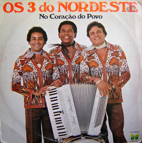 Capa: 1984 - No Coração do Povo - Mestre Zinho - Os 3 do Nordeste